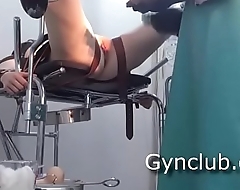 Tanya on the gynecological chair (episode-6)