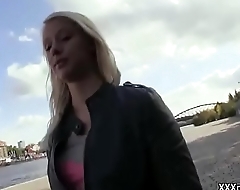 Public Pickup Girl Seduces Tourist For A Good Fuck And Dollars 19