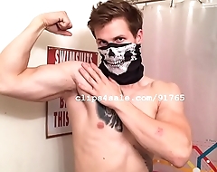 Muscle Fetish - Aaron Flexing Video1