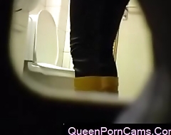 Blonde amateur teen toilet pussy ass hidden spy cam voyeur 7 - QueenPornCams.com