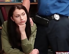 Teen shoplyfter understand what she needs to do with the addition of earns her freedom